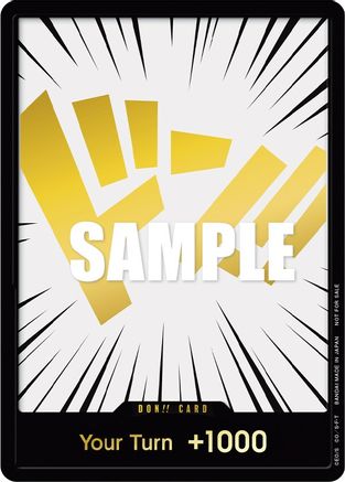 DON!! Card (Gold) - One Piece Promotion Cards - Single Cards