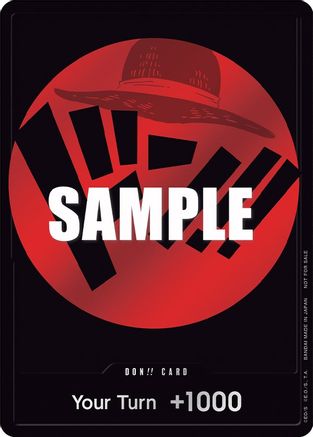 DON!! Card (Red) - One Piece Promotion Cards - Single Cards