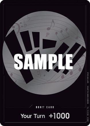 DON!! Card (Silver) - One Piece Promotion Cards - Single Cards