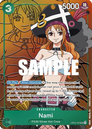 Nami (Alternate Art) [OP02-036] One Piece - Paramount War - Single Cards