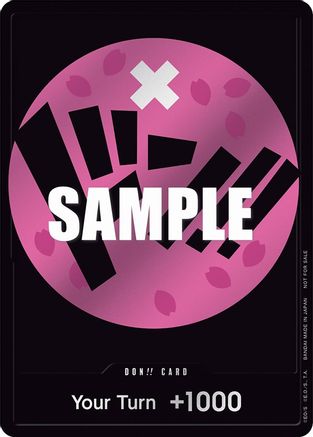 DON!! Card (Pink) - One Piece Promotion Cards - Single Cards