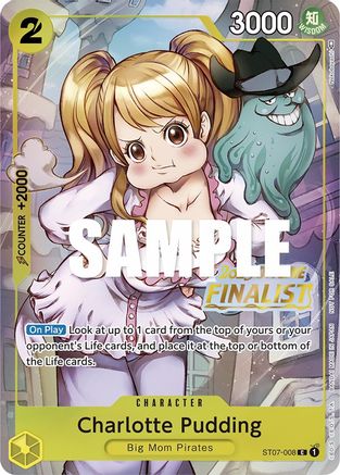 Charlotte Pudding (Offline Regional 2023) [Finalist] (ST07-008) - One Piece Promotion Cards - Single Cards