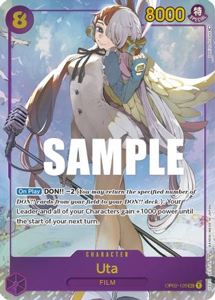 Uta (Alternate Art) [OP02-120] One Piece - Paramount War - Single Cards