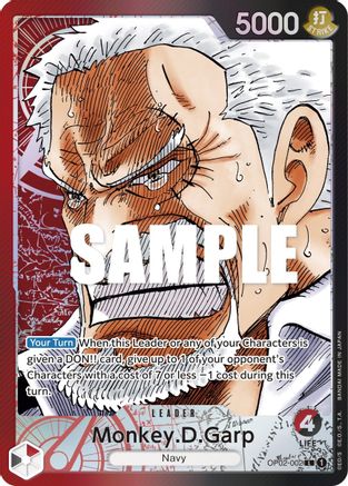 Monkey.D.Garp (002) (Alternate Art) [OP02-002] One Piece - Paramount War - Single Cards