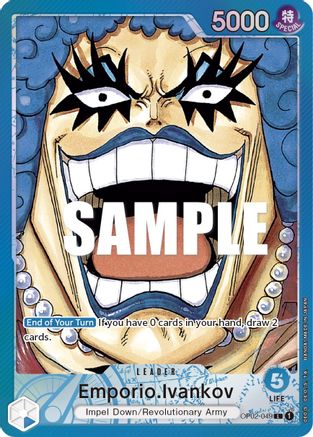 Emporio.Ivankov (049) (Alternate Art) [OP02-049] One Piece - Paramount War - Single Cards