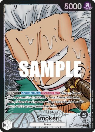 Smoker (093) (Alternate Art) [OP02-093] One Piece - Paramount War - Single Cards