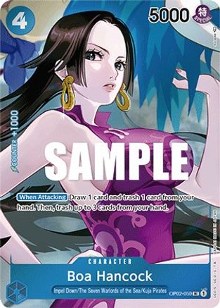 Boa Hancock (Box Topper) [OP02-059] One Piece - Paramount War - Single Cards