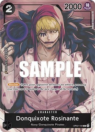 Donquixote Rosinante (Box Topper) [OP02-108] One Piece - Paramount War - Single Cards