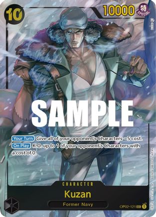 Kuzan (121) (Alternate Art) [OP02-121] One Piece - Paramount War - Single Cards