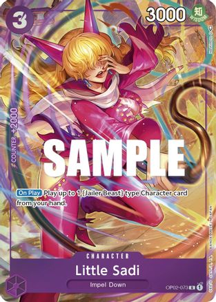 Little Sadi (Alternate Art) [OP02-073] One Piece - Paramount War - Single Cards