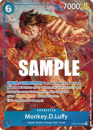 Monkey.D.Luffy (062) (Alternate Art) [OP02-062] One Piece - Paramount War - Single Cards