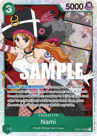 Nami [OP02-036] One Piece - Paramount War - Single Cards