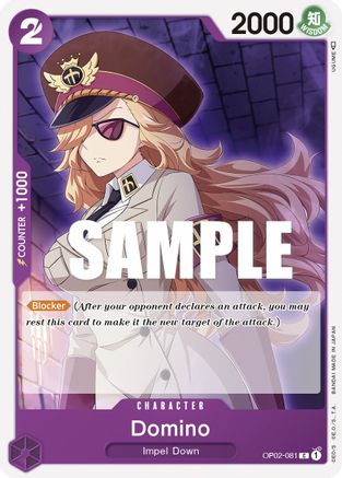 Domino (OP02-081)   One Piece - Paramount War - Single Cards