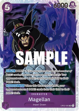 Magellan (085) [OP02-085] One Piece - Paramount War - Single Cards