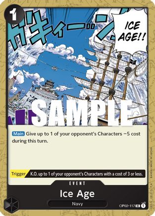 Ice Age (OP02-117)   One Piece - Paramount War - Single Cards