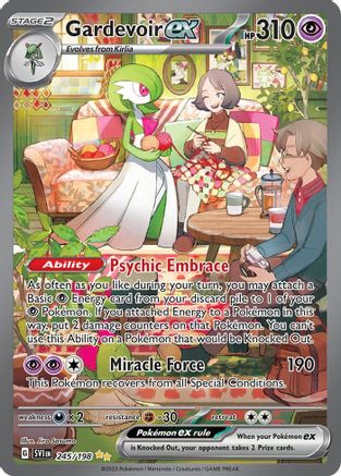 Gardevoir ex - 245/198 (245) [SV1] Pokemon SV01: Scarlet & Violet Base Set - Single Cards