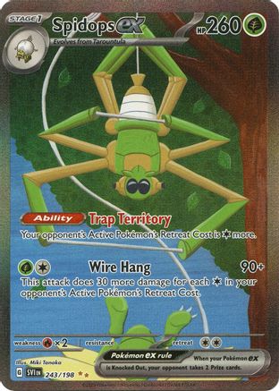 Spidops ex - 243/198 (243) [SV1] Pokemon SV01: Scarlet & Violet Base Set - Single Cards