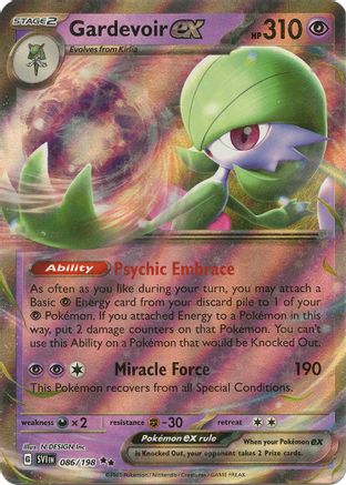 Gardevoir ex - 086/198 (086) [SV1] Pokemon SV01: Scarlet & Violet Base Set - Single Cards