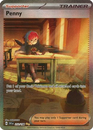 Penny - 252/198 (252) [SV1] Pokemon SV01: Scarlet & Violet Base Set - Single Cards
