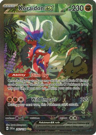 Koraidon ex - 247/198 (247) [SV1] Pokemon SV01: Scarlet & Violet Base Set - Single Cards
