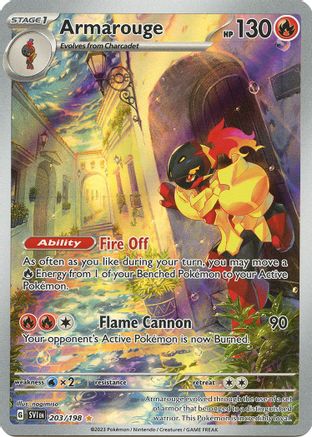 Armarouge - 203/198 (203) [SV1] Pokemon SV01: Scarlet & Violet Base Set - Single Cards