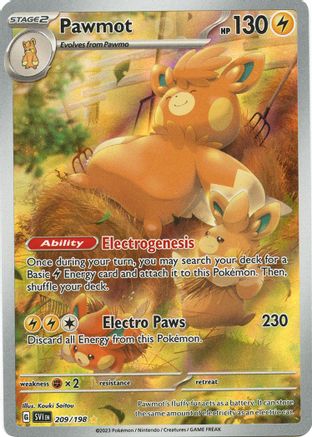 Pawmot - 209/198 (209) [SV1] Pokemon SV01: Scarlet & Violet Base Set - Single Cards