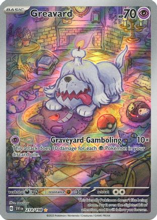 Greavard - 214/198 (214) [SV1] Pokemon SV01: Scarlet & Violet Base Set - Single Cards