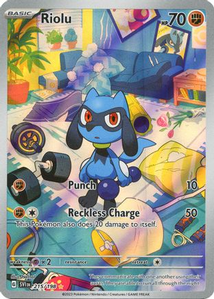 Riolu - 215/198 (215) [SV1] Pokemon SV01: Scarlet & Violet Base Set - Single Cards