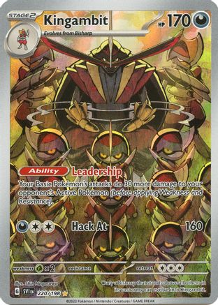 Kingambit - 220/198 (220) [SV1] Pokemon SV01: Scarlet & Violet Base Set - Single Cards