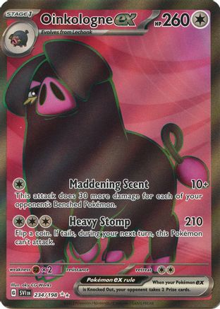 Oinkologne ex - 234/198 (234) [SV1] Pokemon SV01: Scarlet & Violet Base Set - Single Cards