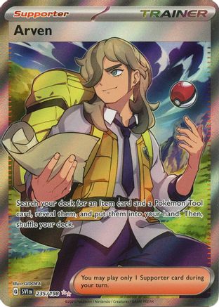 Arven - 235/198 (235) [SV1] Pokemon SV01: Scarlet & Violet Base Set - Single Cards