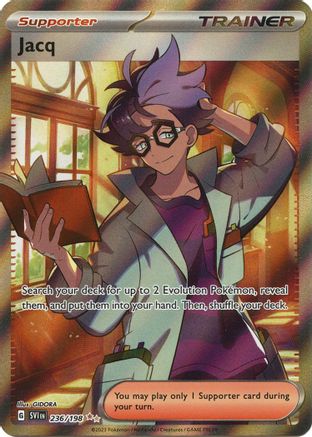 Jacq - 236/198 (236) [SV1] Pokemon SV01: Scarlet & Violet Base Set - Single Cards