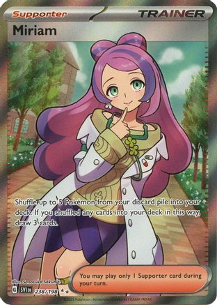 Miriam - 238/198 (238) [SV1] Pokemon SV01: Scarlet & Violet Base Set - Single Cards