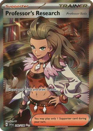 Professor's Research - 240/198 (240) [SV1] Pokemon SV01: Scarlet & Violet Base Set - Single Cards
