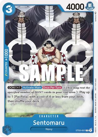 Sentomaru (Tournament Pack Vol. 3) [Participant] (ST03-007) [OP-PR] - Single Cards