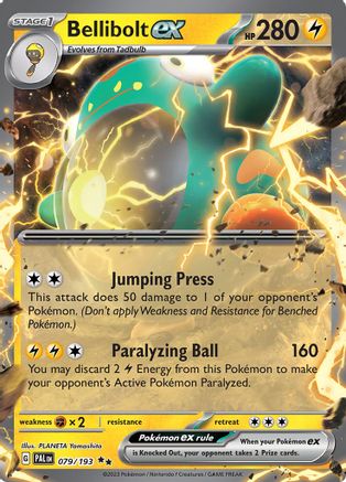 Bellibolt ex - 079/193 (079) [SV02] Pokemon SV02: Paldea Evolved - Single Cards