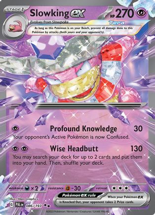 Slowking ex - 086/193 (086) [SV02] Pokemon SV02: Paldea Evolved - Single Cards