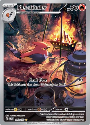 Fletchinder - 199/193 (199) [SV02] Pokemon SV02: Paldea Evolved - Single Cards