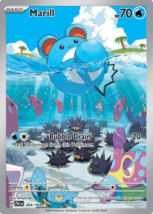 Marill - 204/193 (204) [SV02] Pokemon SV02: Paldea Evolved - Single Cards