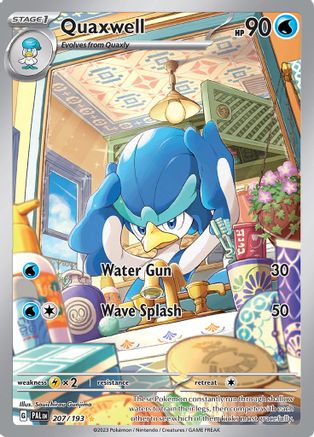 Quaxwell - 207/193 (207) [SV02] Pokemon SV02: Paldea Evolved - Single Cards