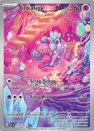 Tinkatink - 216/193 (216) [SV02] Pokemon SV02: Paldea Evolved - Single Cards