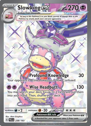 Slowking ex - 238/193 (238) [SV02] Pokemon SV02: Paldea Evolved - Single Cards