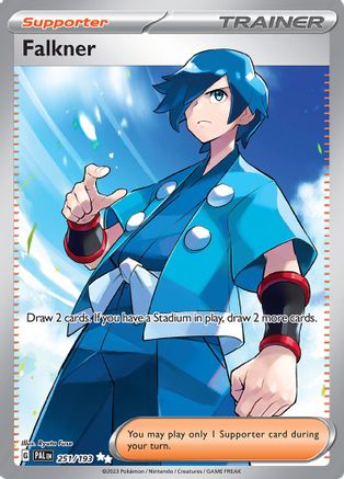 Falkner - 251/193 (251) [SV02] Pokemon SV02: Paldea Evolved - Single Cards