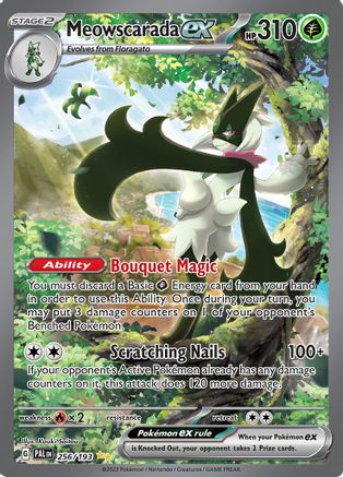 Meowscarada ex - 256/193 (256) [SV02] Pokemon SV02: Paldea Evolved - Single Cards