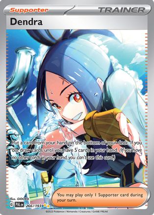 Dendra - 266/193 (266) [SV02] Pokemon SV02: Paldea Evolved - Single Cards