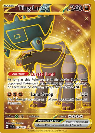 Ting-Lu ex - 275/193 (275) [SV02] Pokemon SV02: Paldea Evolved - Single Cards