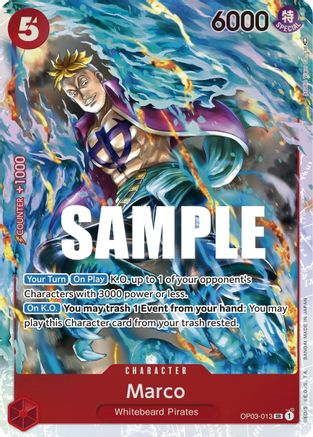 Marco [OP03-013] One Piece - Pillars of Strength - Single Cards