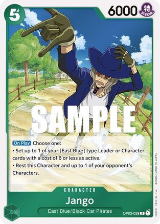 Jango [OP03-028] One Piece - Pillars of Strength - Single Cards