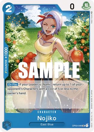 Nojiko (OP03-048)   One Piece - Pillars of Strength - Single Cards