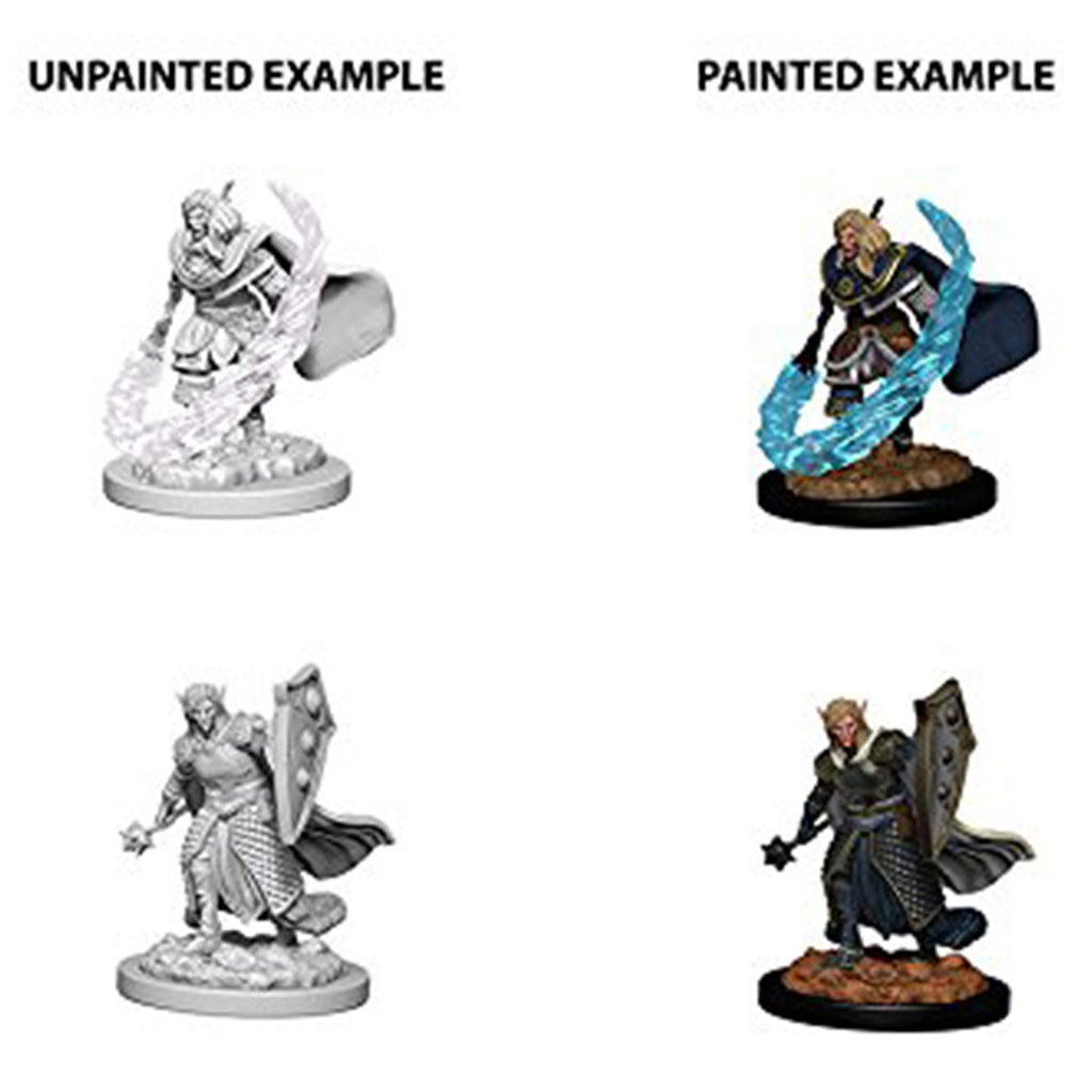 D&D Nolzurs Marvelous Unpainted Minis Elf Male Cleric - Miniatures - 2